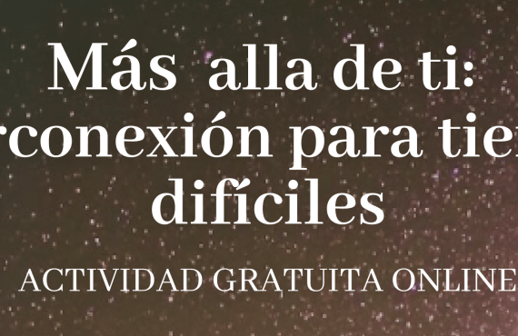 Actividad Online Gratuita – Domingo 9 de noviembre de 18 a 20h